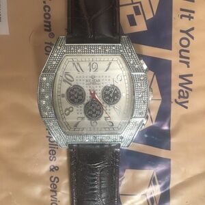 Mens Ice Star Diamond Watch
